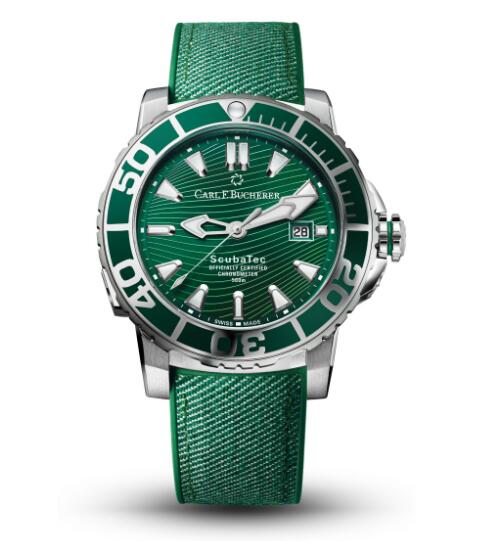 Carl F. Bucherer Patravi ScubaTec Verde 00.10632.23.93.01 Replica Watch