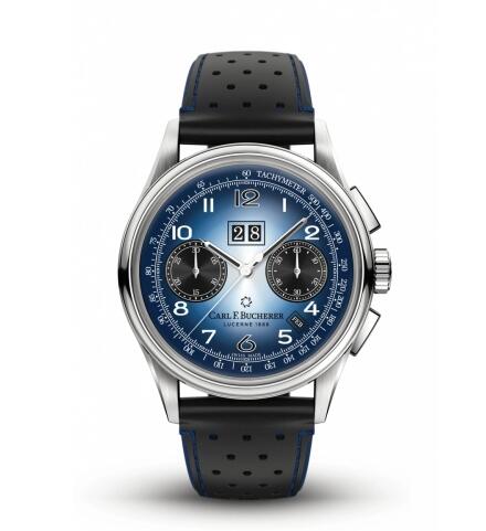 Replica Carl F. Bucherer 00.10803.08.52.99 Heritage Bicompax Annual Bucherer Blue Watch