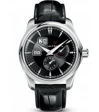 Carl F. Bucherer Manero PowerReserve Stainless Steel Black Replica Watch 00.10912.08.33.01