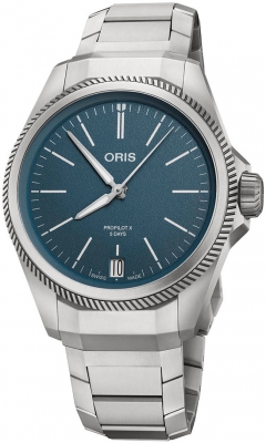 Oris ProPilot X Calibre 400 39mm Mens Watch 01 400 7778 7155-07 7 20 01TLC