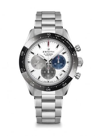 Replica Zenith Chronomaster Sport Stainless Steel Silver Bracelet Watch 03.3100.3600/69.M3100