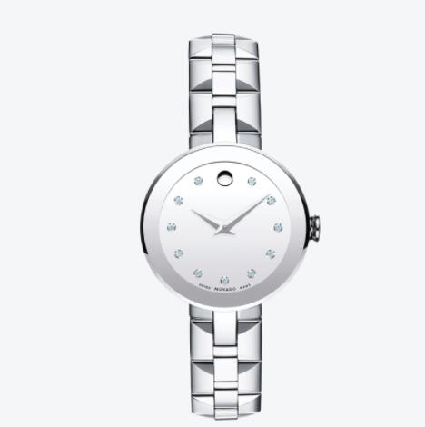 Movado Women Stainless Steel Watch Replica 0606814