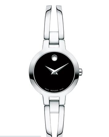 MOVADO Amorosa Stainless Steel Bangle Watch Replica Watch 0607153