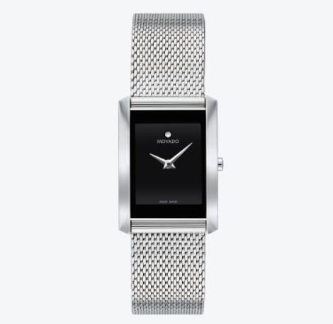 Replica Movado La Nouvelle Women Stainless Steel Watch 0607188