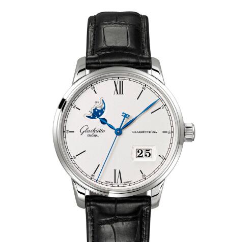 Glashuette Original Senator Excellence Panorama Date Moon Phase Replica Watch 1-36-04-01-02-30