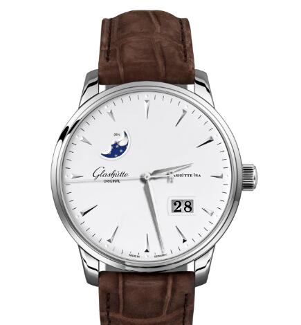 Glashuette Original Senator Excellence Panorama Date Moon Phase Replica Watch 1-36-04-05-02-02