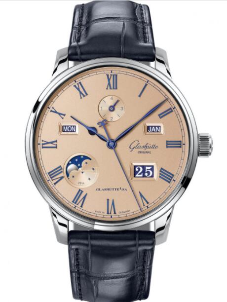 Glashuette Original Senator Excellence Perpetual Calendar Replica Watch 1-36-12-01-02-71