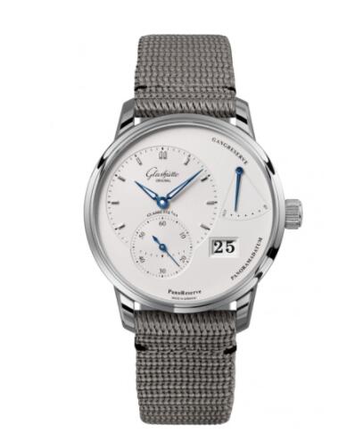 Glashütte Original PanoReserve Stainless Steel Silver Synthetic Replica Watch 1-65-01-22-12-36