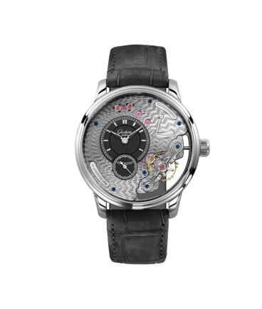 Glashütte Original PanoInverse Platinum Guilloche Limited Edition Replica Watch 1-66-09-01-03-30