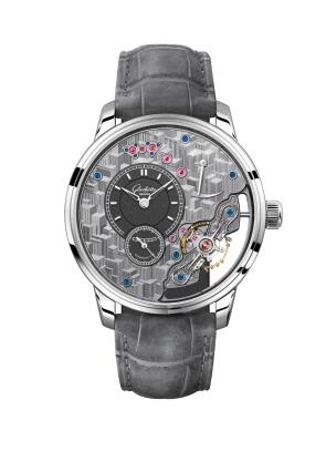 Glashütte Original PanoInverse Platinum Guilloche Limited Edition Replica Watch 1-66-12-01-03-62