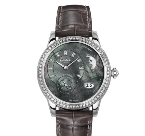 Glashutte Original Lady Watch Price PanoMatic Luna Replica 1-90-12-02-12-02
