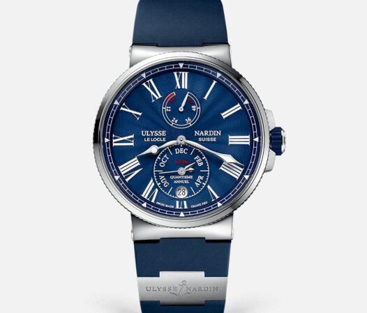 Ulysse Nardin Marine Chronometer Annual Calendar 43mm Replica Watch 1133-210-3/E3