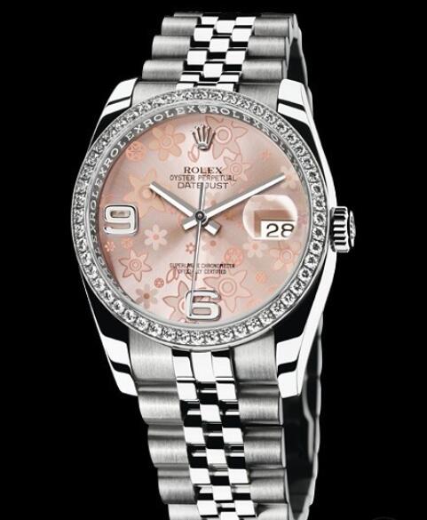 Replica Rolex Watches for Women Watch Rolex Datejust Rolesor 36 mm Oyster Perpetual 116244-63600 White Rolesor - Setted Bezel & Pink Dial