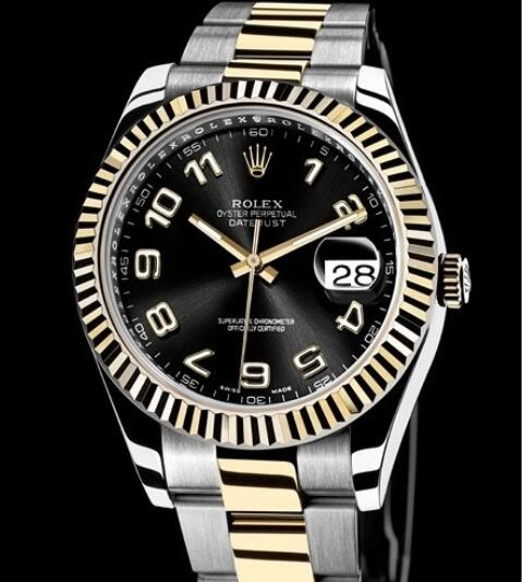 Rolex Replica Watch Oyster Perpetual Datejust II Rolesor 116333-72213 Yellow Rolesor - Arabic Numerals