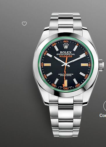 Replica Rolex Milgauss Watch Oystersteel 116400GV-0001