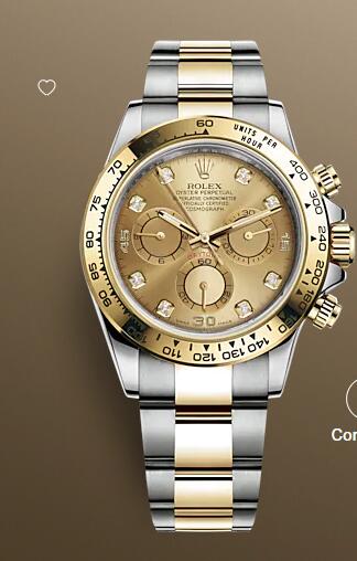 Rolex Cosmograph Daytona Watch Yellow Rolesor combination of Oystersteel and 18 ct yellow gold replica 116503-0006