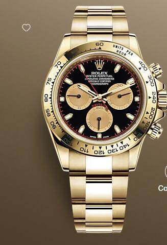 Rolex Cosmograph Daytona Watch yellow gold replica 116508-0009