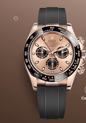 Rolex Cosmograph Daytona Watch Replica 18 ct Everose gold 116515LN-0018