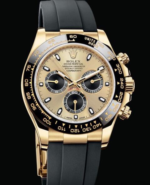 Rolex Oyster Perpetual Watches Cosmograph Daytona 116518LN Yellow gold - Oysterflex bracelet type