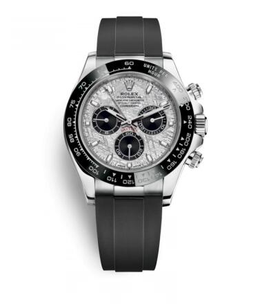 Rolex Cosmograph Daytona White Gold Cerachrom Meteorite Oysterflex Replica Watch 116519LN-0038