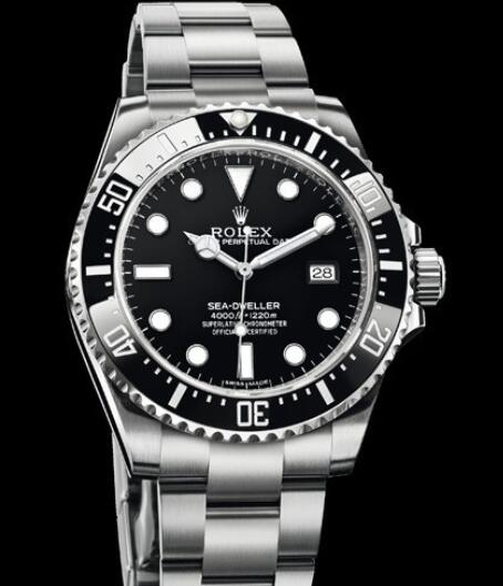 Rolex Watches Oyster Perpetual Sea-Dweller 4000 116600 Steel - Black Cerachrom Bezel Rolex Watches Oyster Perpetual Sea-Dweller 4000 116600 Steel - Black Cerachrom Bezel
