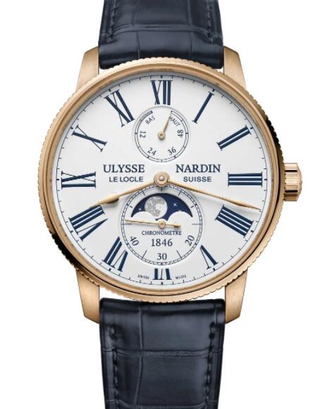 Ulysse Nardin Marine Torpilleur Moonphase Replica Watch 1192-310-0A/1A