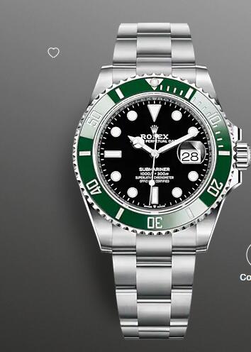 Replica Rolex Submariner Date Watch 41mm Oystersteel 126610LV-0002