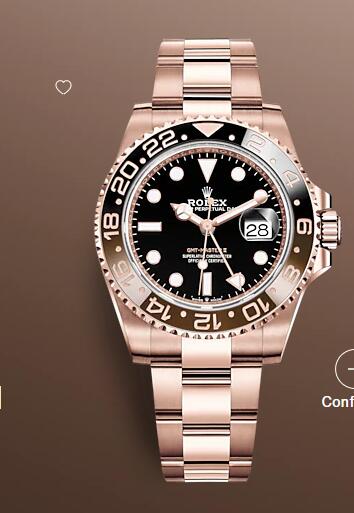 Rolex GMT-Master II Watch Replica Everose gold 126715CHNR-0001