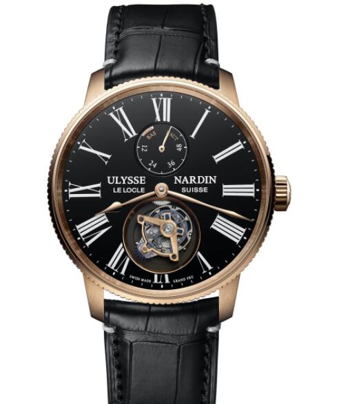 Ulysse Nardin Marine Torpilleur Tourbillon 42mm Replica Watch 1282-310LE-2AE-175/1A