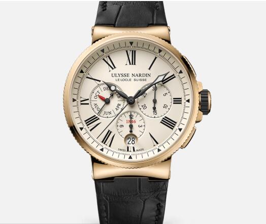 Ulysse Nardin Marine Chronograph 43mm Replica Watch 1532-150/40