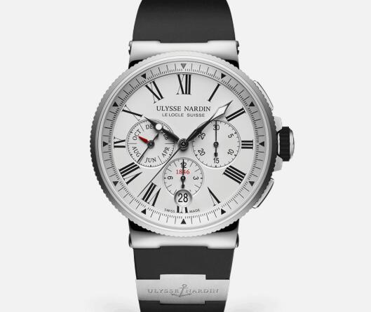 Ulysse Nardin Marine Chronograph 43mm Replica Watch 1533-150-3/40