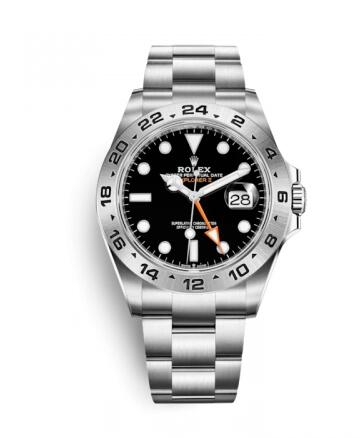 Rolex Explorer II Stainless Steel Black Replica Watch 226570-0002