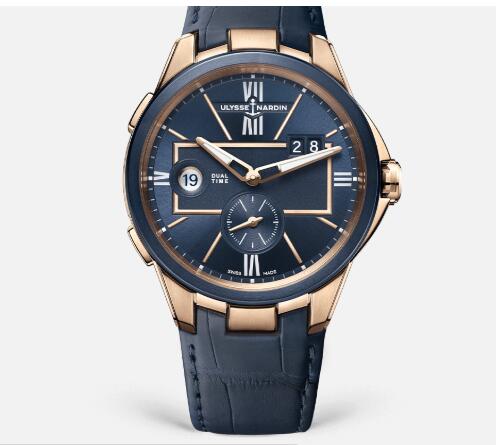 Ulysse Nardin Executive Dual Time 42mm Replica Watch 242-20/43