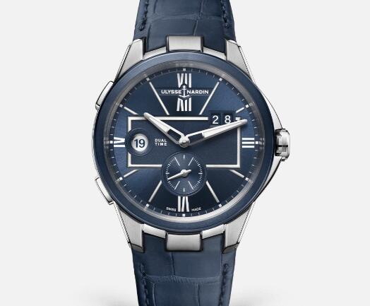 Ulysse Nardin Executive Dual Time 42mm Replica Watch 243-20/43
