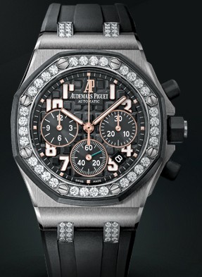 Replica Audemars Piguet 2013 Novelties Watch ROYAL OAK OFFSHORE LADYCAT CHRONOGRAPH 26211SK.ZZ.D002CA.01