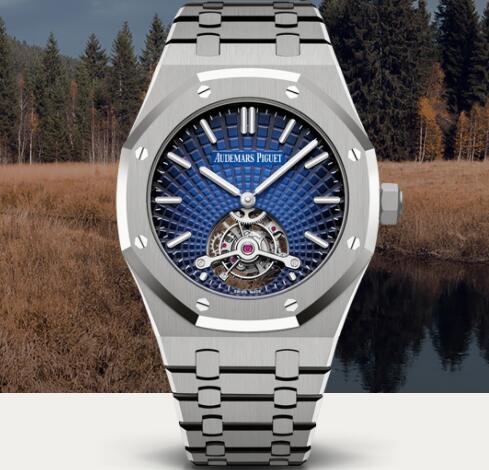 Audemars Piguet Royal Oak TOURBILLON EXTRA-THIN Replica Watch 26522TI.OO.1220TI.01