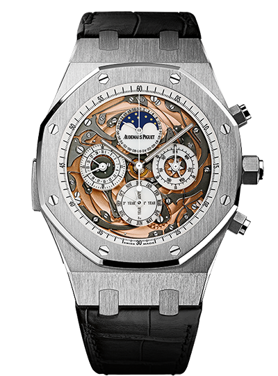 Replica Audemars Piguet ROYAL OAK Watch ROYAL OAk OPENWORKED GRANDE COMPLICATION 26552BC.OO.D002CR.01