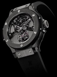 Replica Hublot Bat Bang Tourbillon All Black 305.CM.002.RX Watch