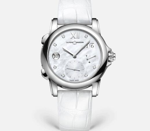 Ulysse Nardin Lady Dual Time 37.5mm Replica Watch 3243-222/390