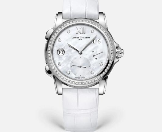Ulysse Nardin Lady Dual Time 37.5mm Replica Watch 3243-222B/390