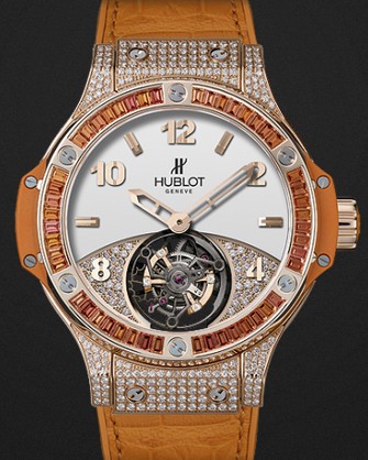 Hublot Replica Watch Limited edition Big Bang Tutti Frutti Tourbillon Orange Pavé 41mm 345.PO.2010.LR.0906 Hublot Replica Watch Limited edition Big Bang Tutti Frutti Tourbillon Orange Pavé 41mm 345.PO.2010.LR.0906