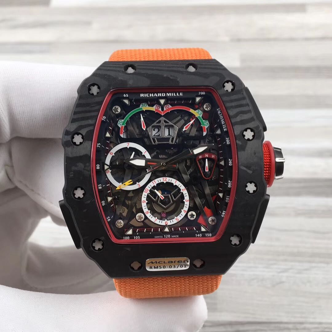 Replica Richard Mille RM 50-03 TOURBILLON SPLIT SECS CHRONOGRAPH ULTRALIGHT MCLAREN F1 watch Review