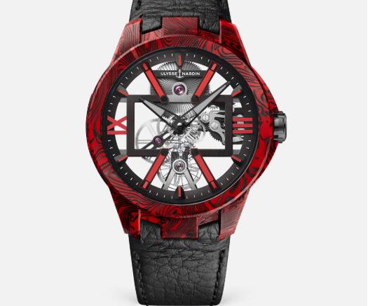 Ulysse Nardin Skeleton X 43mm Replica Watch 3713-260/MAGMA