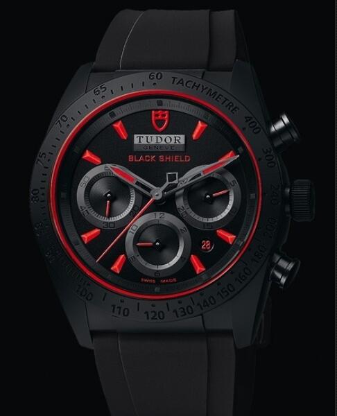 Replica Watch Tudor Fastrider Black Shield Fastrider 42000CR Ceramic - Rubber Bracelet