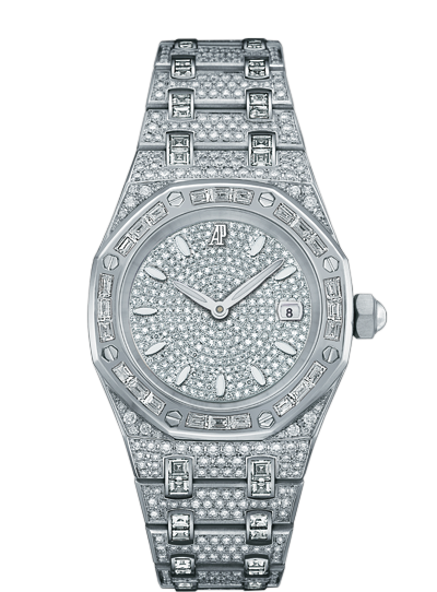 Replica Audemars Piguet Ladies Royal Oak Collection Watch QUARTZ 67604BC.ZZ.1211BC.01