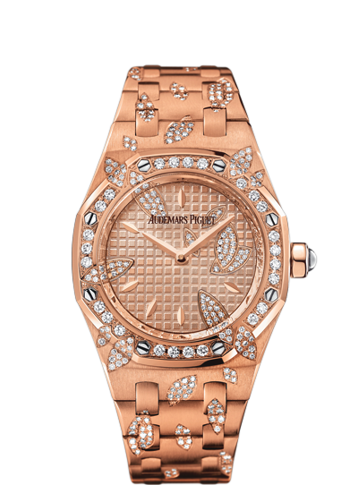 Replica Audemars Piguet LADIES COLLECTION ROYAL OAK OFFSHORE Watch QUARTZ 67616OR.ZZ.1234OR.01