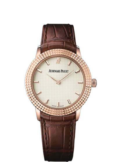 Replica Audemars Piguet Ladies CLASSIQUE Collection Watch CLASSIQUE CLOUS DE PARIS 77231OR.GG.A088CR.01