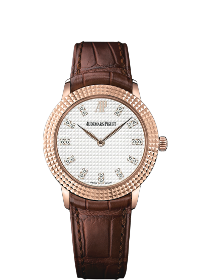 Replica Audemars Piguet Ladies CLASSIQUE Collection Watch CLASSIQUE CLOUS DE PARIS 77231OR.GG.A088CR.02