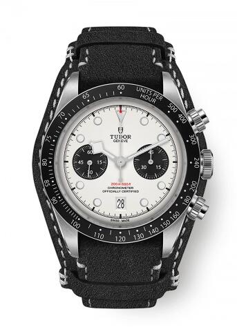 Tudor Heritage Black Bay Black Chronograph Panda Bund Replica Watch 79360N-0006