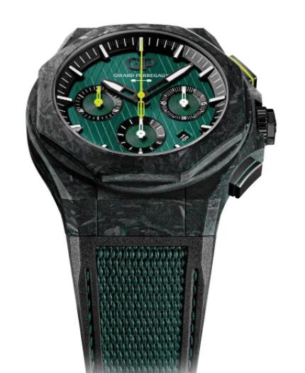 Girard-Perregaux Laureato Absolute Chronograph Aston Martin F1 Edition Replica Watch 81060-41-3071-1CX